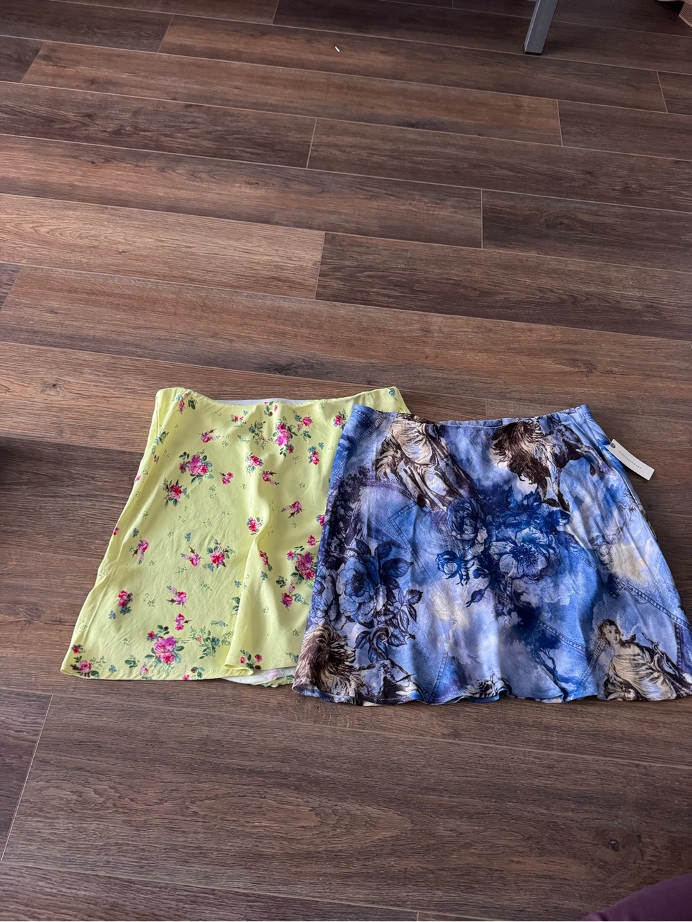 Floral Satin Mini Skirt - bundle